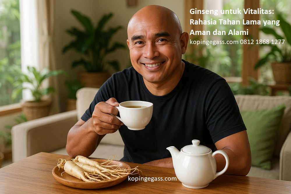 Ginseng untuk Vitalitas: Rahasia Tahan Lama yang Aman dan Alami