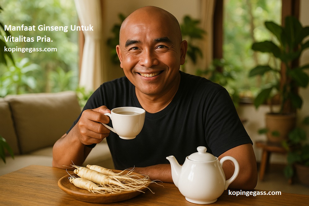 Manfaat Ginseng Untuk Vitalitas Pria