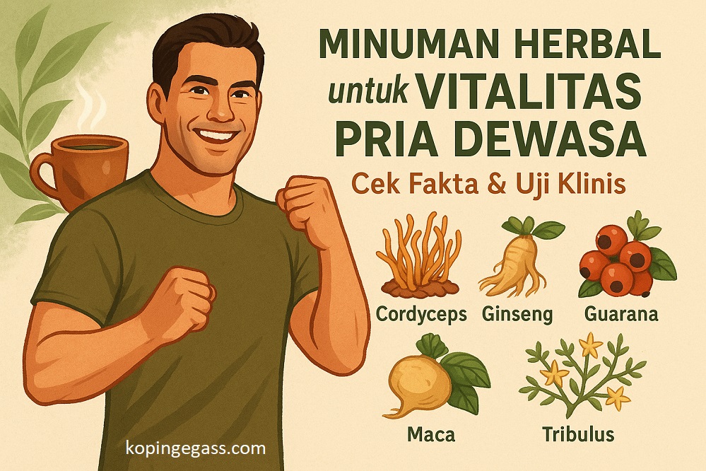 5 Herbal Paling Ampuh untuk Vitalitas Pria: Nomor 3 Jarang Diketahui!