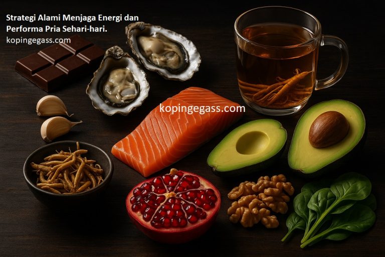 Strategi Alami Menjaga Energi dan Performa Pria Sehari-hari