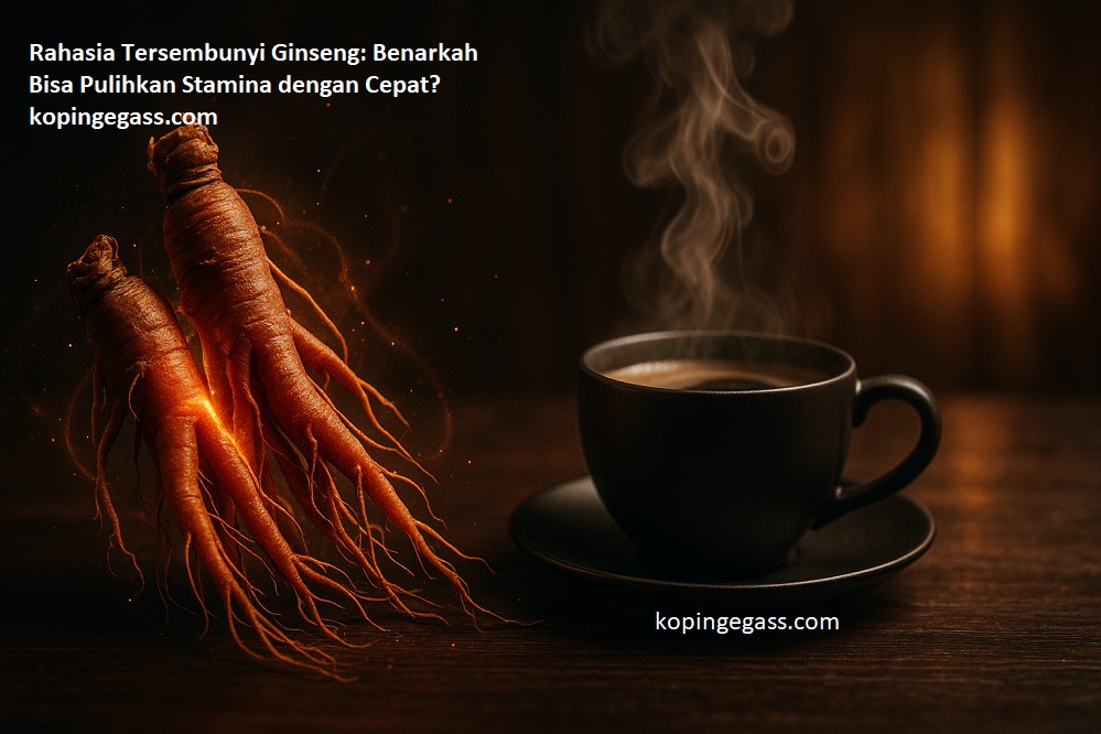 Rahasia Tersembunyi Ginseng: Benarkah Bisa Pulihkan Stamina dengan Cepat?