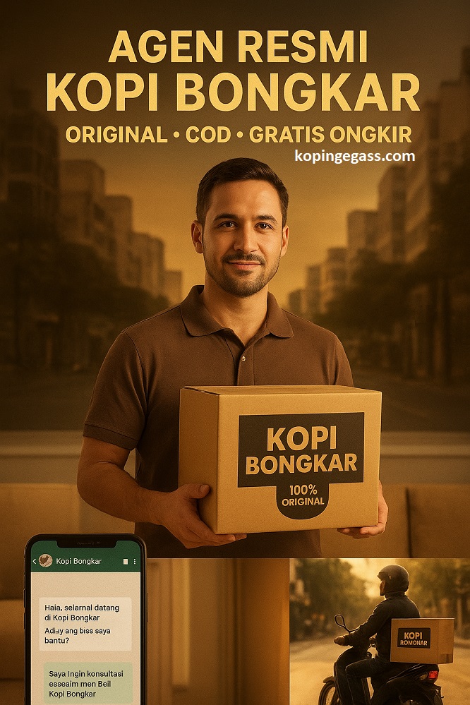 Agen Resmi Kopi Bongkar Makassar – Original, COD, Gratis Ongkir