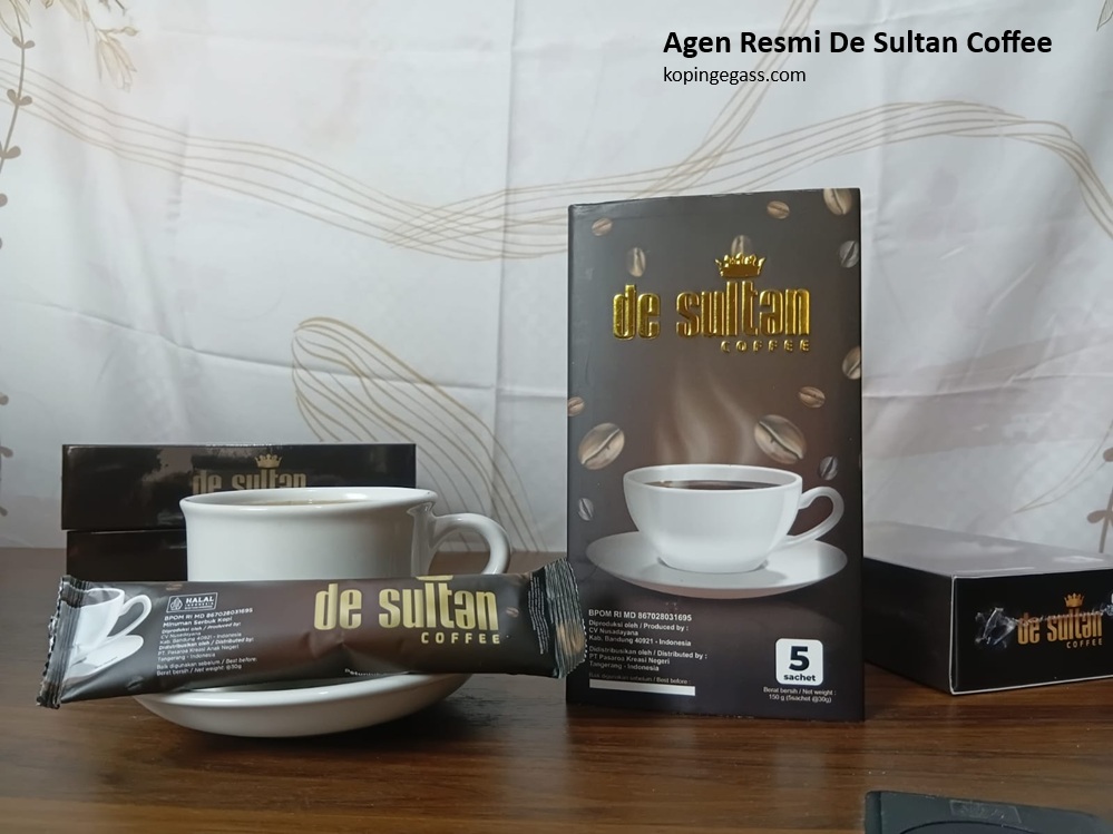 review de sultan coffee, foto asli agen resmi de sultan coffee.